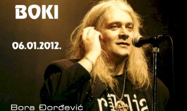 Bora Đorđević u diskoteci BOKI - Čečava