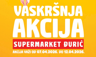 Vaskršnja akcija Đurić supermarketa